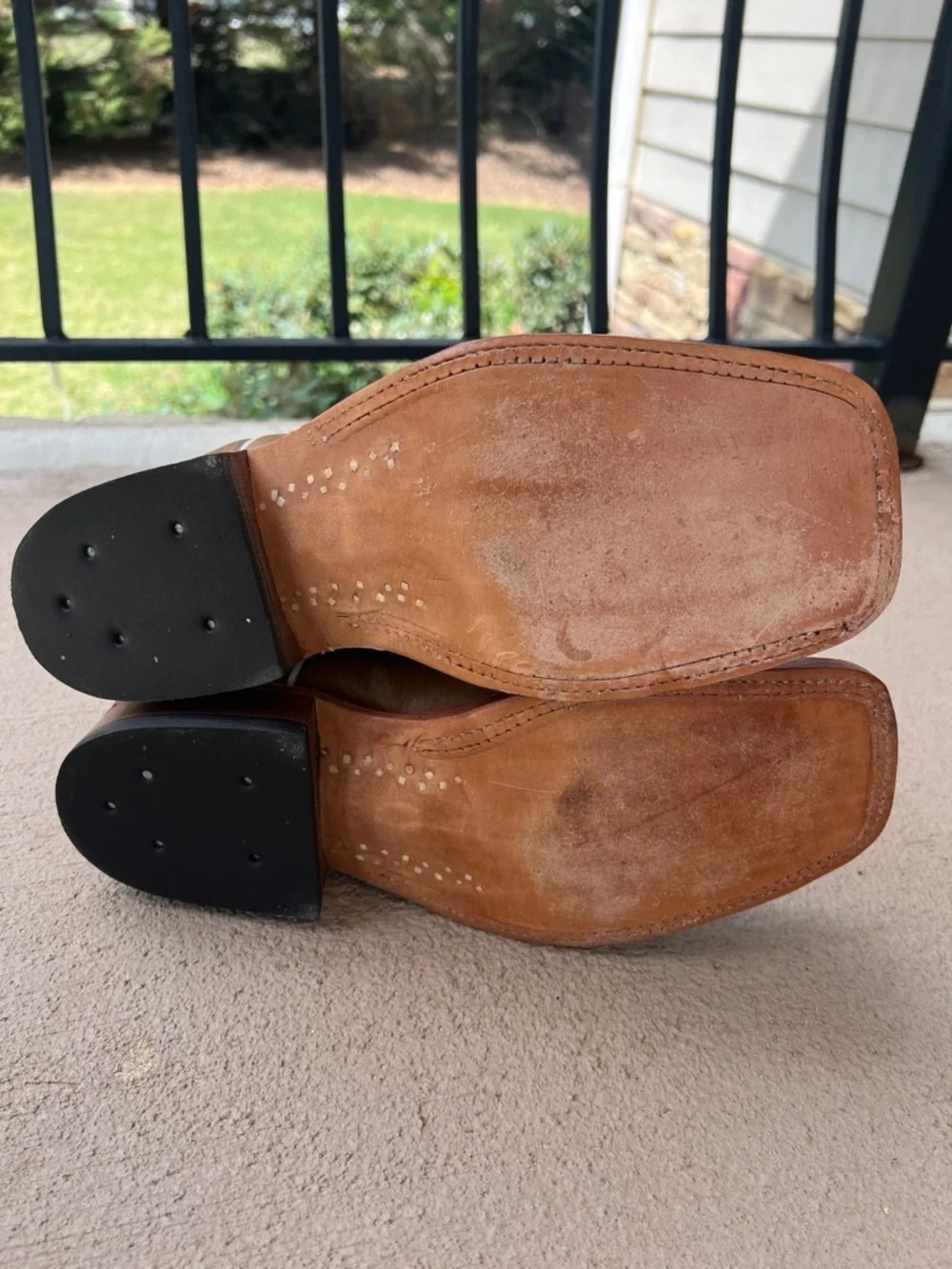 Classic Brown Western Cowboy Boots